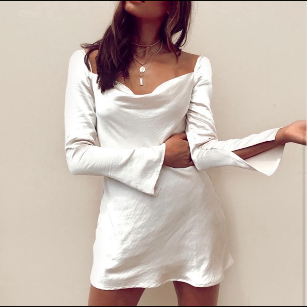 Princess polly satin dress